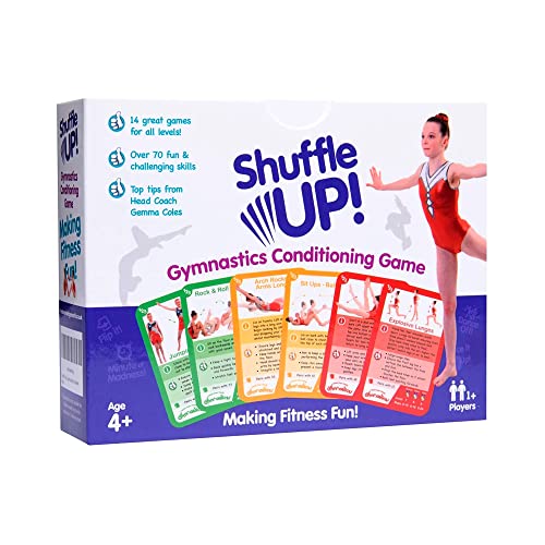 Shuffle Up Gymnastics Games - ...nastics Gifts for Girls & Boys - down 44.26% (£11.11) to £13.99 from £25.10