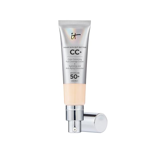 IT Cosmetics CC+ Cream SPF 50+...etter, Shade: Fair Light, 32ml - down 21.88% (£6.30) to £22.50 from £28.80