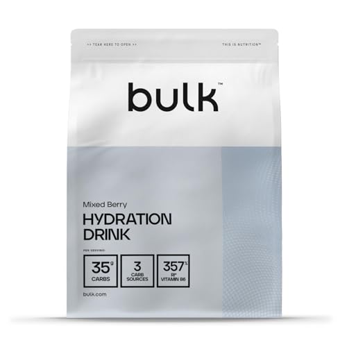 Bulk Hydration Powder, Sports ...rry, 500 g, Packaging May Vary - down 70.89% (£8.50) to £3.49 from £11.99