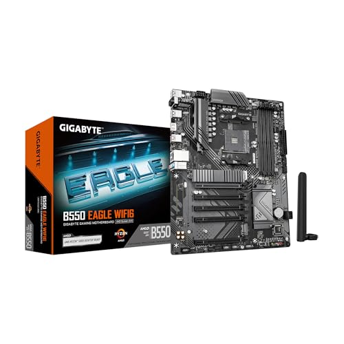 Gigabyte B550 EAGLE WIFI6 Moth...GbE LAN, WIFI 6, USB 3.2 Gen 2 - down 4.35% (£4.00) to £87.99 from £91.99