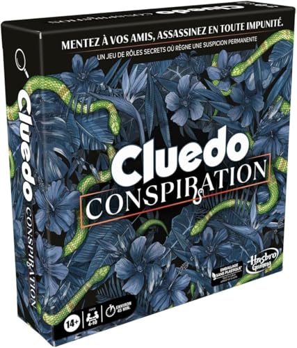 Hasbro Gaming Cluedo Conspirac... Riddle Game with Secret Roles - down 14.99% (£2.73) to £15.48 from £18.21