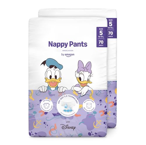 By Amazon Disney - Nappy Pants...g) – 140 count (2 packs of 70) - down 20.69% (£3.11) to £11.92 from £15.03
