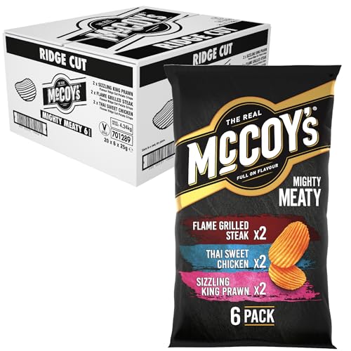 McCoy's Meaty Variety Multipac...ged crisp, unmistakable crunch - down 25.53% (£12.00) to £35.00 from £47.00