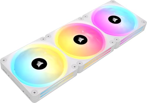 Corsair iCUE LINK QX120 RGB 12...h iCUE LINK System Hub - White - down 23.51% (£19.98) to £64.99 from £84.97