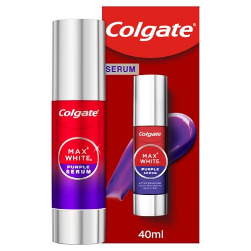 Colgate Max White Purple Teeth Whitening Serum 40ml - down 50.00% (£10.00) to £10.00 from £20.00
