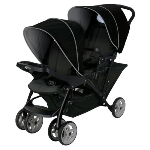 Graco Stadium Duo Tandem Doubl...t car seat, Black/Grey fashion - down 27.77% (£38.42) to £99.91 from £138.33