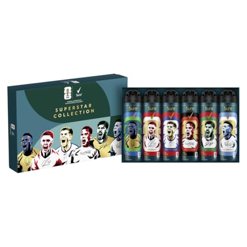 Sure Men FIFA World Cup 2026 L... Invisible Ice Fresh 6x 150 ml - down 40.00% (£10.00) to £15.00 from £25.00