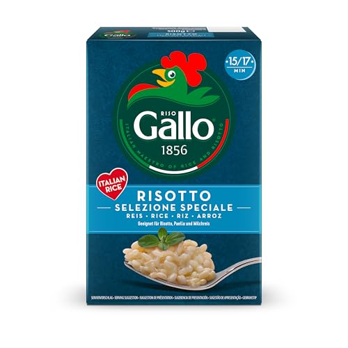 Riso Gallo Vegan Risotto Speci... Selection, 500 g (Pack of 12) - down 37.14% (£15.60) to £26.40 from £42.00