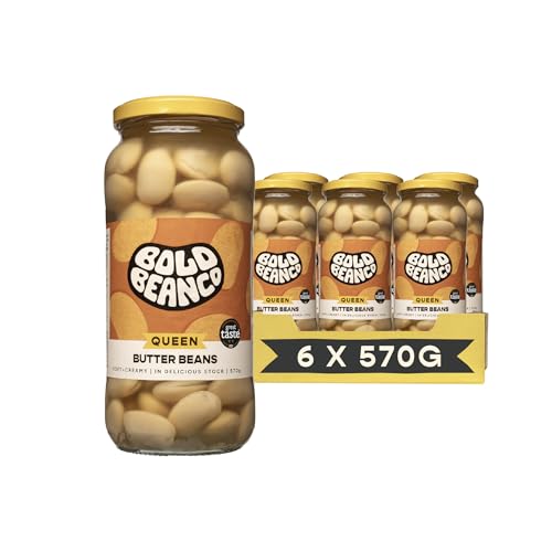 Bold Bean Queen Butter Beans 6...gan, Gluten Free Pantry Staple - down 19.76% (£3.62) to £14.70 from £18.32