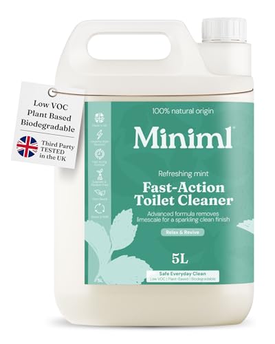Miniml Eco Toilet Cleaner Spea...ch - 100% Vegan & Cruelty Free - down 24.76% (£2.87) to £8.72 from £11.59