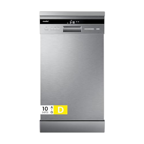 COMFEE' 45cm Slimline Dishwash...lace Settings, Stainless Steel - down 23.53% (£80.01) to £259.98 from £339.99