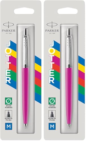 PARKER Jotter Originals Ballpo...Blue Ink | 1 Count (Pack of 2) - down 15.74% (£2.20) to £11.78 from £13.98