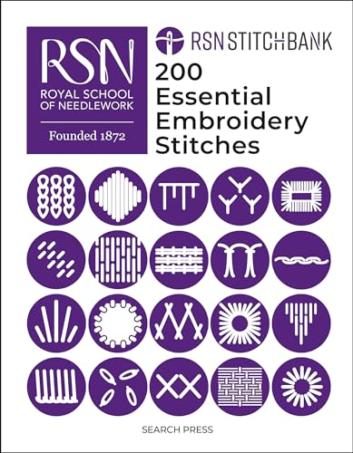 RSN Stitch Bank: 200 Essential... essential embroidery stitches - down 21.70% (£5.02) to £18.11 from £23.13