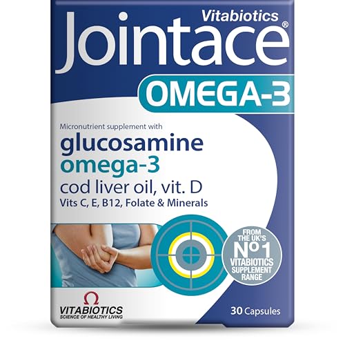 Jointace Omega-3 - Advanced Bo...Cod Liver Oil, and Glucosamine - down 33.10% (£1.90) to £3.84 from £5.74