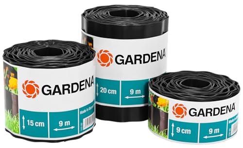 GARDENA Lawn Edging 15 cm high...ation, Plastic, Brown (532-20) - down 49.03% (£9.31) to £9.68 from £18.99