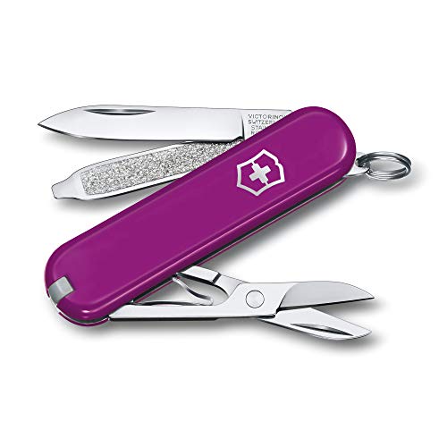 Victorinox Classic SD Swiss Ar..., Scissors, Nail File, Magenta - down 4.07% (£0.88) to £20.75 from £21.63