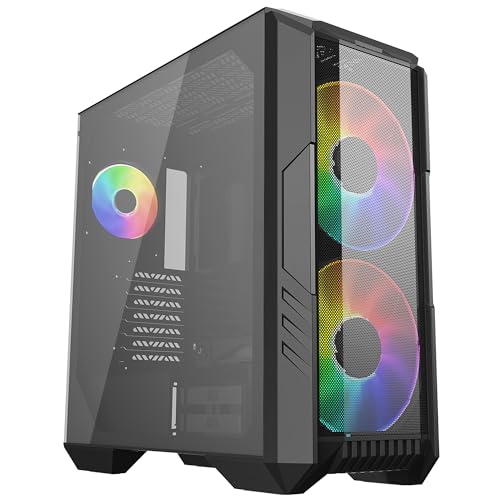 Cooler Master HAF 500 PC Case:...ass Side Panel, Removeable Top - down 30.29% (£41.19) to £94.80 from £135.99