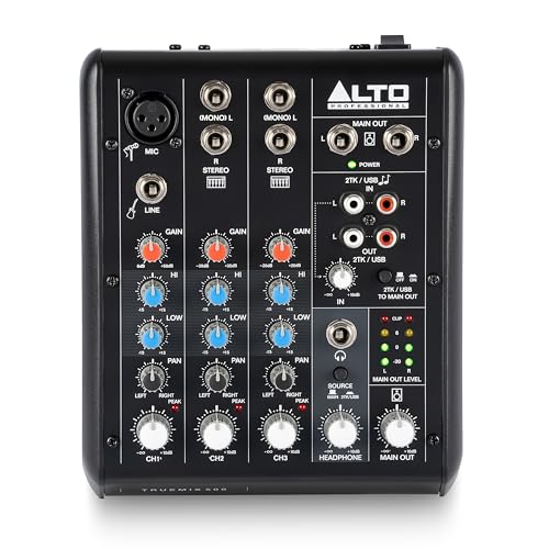 Alto TrueMix 500-5-In Audio Mi...ng, Recording, DJ - Mac and PC - down 3.02% (£1.99) to £64.00 from £65.99