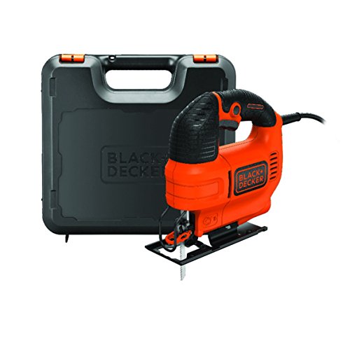 BLACK+DECKER KS701EK-GB Compac...ith Blade, 520 W, Black/Orange - down 20.98% (£7.30) to £27.49 from £34.79