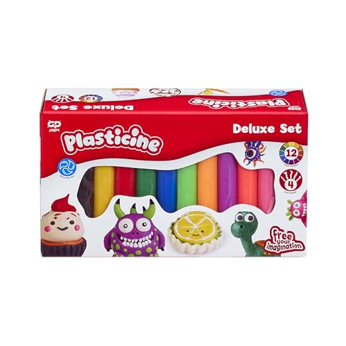 The Original Plasticine, Delux...ids Ages 3+ – Classic Clay Kit - down 17.02% (£1.70) to £8.29 from £9.99