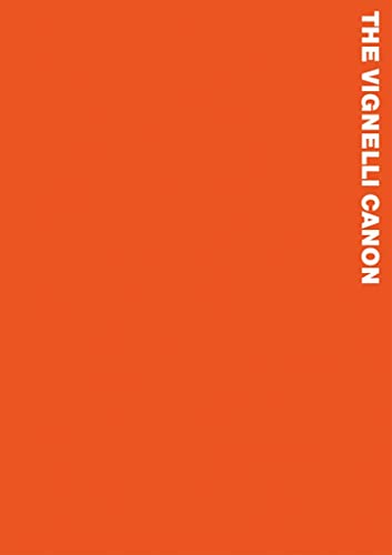 The Vignelli Canon - down 37.48% (£5.99) to £9.99 from £15.98