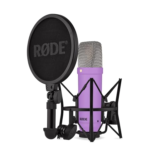 RØDE NT1 Signature Series Larg...eaming and Podcasting (Purple) - down 19.30% (£29.17) to £122.00 from £151.17