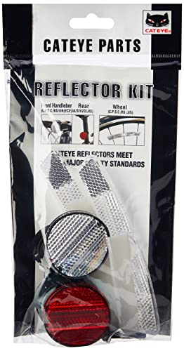 CatEye Bicycle Reflector Kit -...e Reflectors Set | Front Light - down 20.03% (£1.20) to £4.79 from £5.99