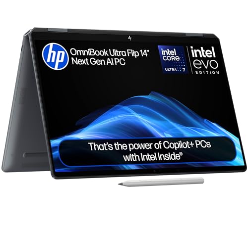HP OmniBook Ultra Flip NGAI 14...ery | Windows 11 | 14-fh0000sa - down 25.60% (£499.01) to £1,449.99 from £1,949.00
