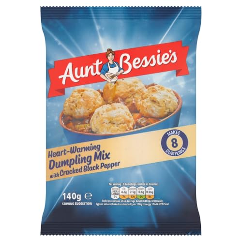Aunt Bessie’s Salt & Pepper Du...sy Dumplings, 140g Single Pack - down 9.84% (£0.12) to £1.10 from £1.22