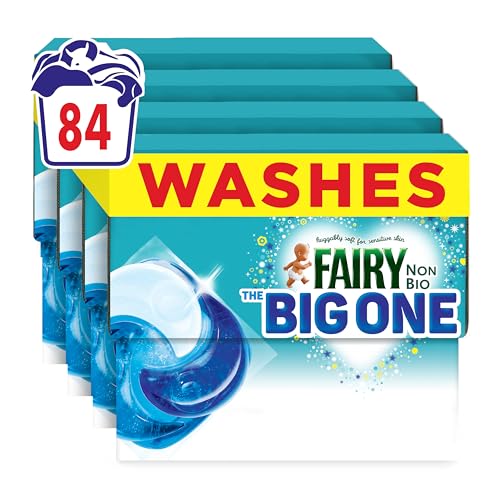 Fairy Non Bio The Big One PODS...ggably Soft For Sensitive Skin - down 9.99% (£3.49) to £31.43 from £34.92