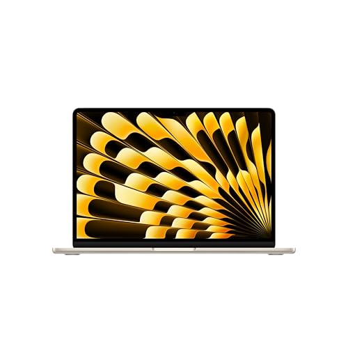 Apple 2025 MacBook Air 13-inch...ge Camera, Touch ID; Starlight - down 15.02% (£150.00) to £849.00 from £999.00