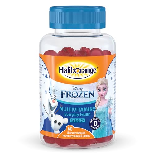 Haliborange Disney Frozen Mult...gy – Character-Shaped Chewable - down 23.02% (£2.87) to £9.60 from £12.47