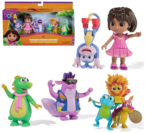 Dora, Fantastic Friends Gift P...r Girls and Boys Ages 3 and Up - down 33.53% (£2.31) to £4.58 from £6.89