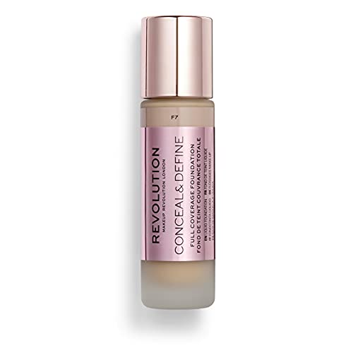 Makeup Revolution Conceal & Define Foundation F7 - down 20.10% (£2.01) to £7.99 from £10.00