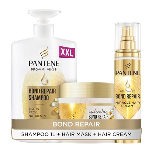 Pantene Bond Repair Shampoo 1L...Split Ends, Protects from heat - down 35.86% (£10.82) to £19.35 from £30.17