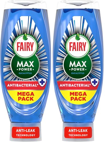 Fairy Max Power Washing Up Liq...iest Pots and Pans (Pack of 2) - down 15.06% (£1.00) to £5.64 from £6.64