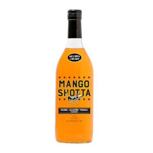 MANGO SHOTTA | MANGO | JALAPEN...EQUILA | BOTTLE | 70CL | 20% ​ - down 15.38% (£2.00) to £11.00 from £13.00