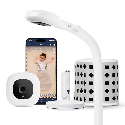 Nanit Pro Baby Monitor Bundle,...d, Compatible with Smartphones - down 20.00% (£80.01) to £319.98 from £399.99