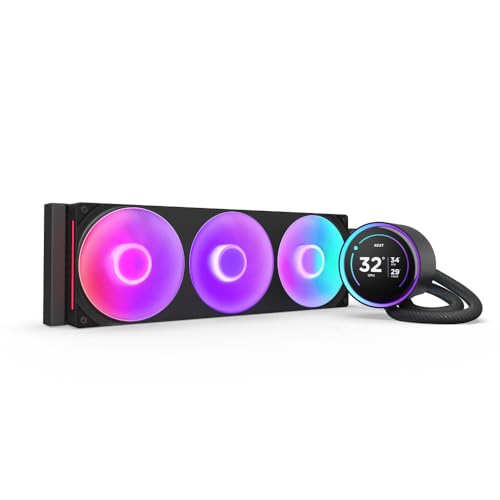 NZXT Kraken Elite 360 RGB - AI..., 1851 - AMD® AM5, AM4 - Black - down 9.60% (£24.00) to £225.97 from £249.97