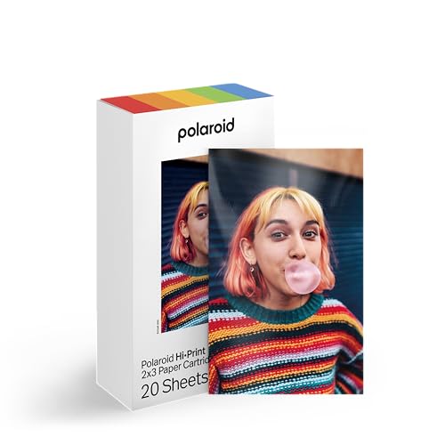 Polaroid Hi·Print Paper - 2x3 Paper Cardridge (20 Sheets) - down 18.70% (£2.99) to £13.00 from £15.99