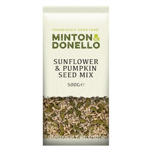 Minton & Donello - Sunflower and Pumpkin Seed Mix, 6 x 500g - down 9.98% (£1.29) to £11.63 from £12.92