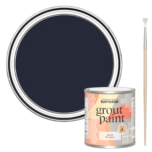 Rust-Oleum Blue Ultra-Durable Grout Paint - Odyssey 250ml - down 19.94% (£2.59) to £10.40 from £12.99