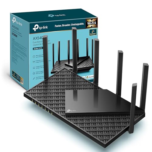 TP-Link Archer AX72 AX5400Mbps...,WPA3, Ideal for Gaming, Alexa - down 39.55% (£43.50) to £66.49 from £109.99