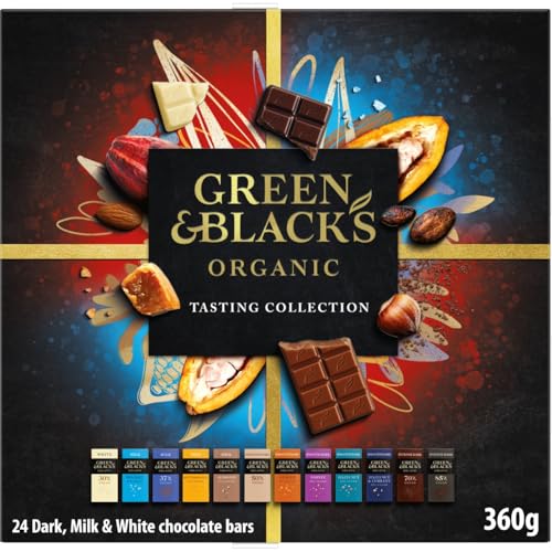 Green & Black's Organic Tastin...for Gifting, 360 g (Pack of 1) - down 10.03% (£1.20) to £10.76 from £11.96