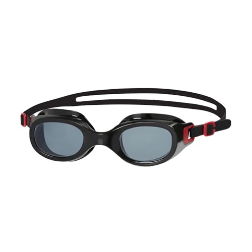 Speedo Unisex-Adult Futura Cla...gles, Lava Red/Smoke, One Size - down 31.76% (£3.49) to £7.50 from £10.99
