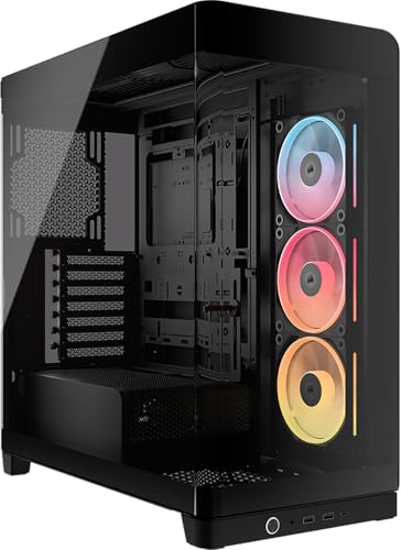 CORSAIR FRAME 4500X LX-R RGB L...RGB LINK Fans Included – Black - down 57.57% (£120.78) to £89.00 from £209.78