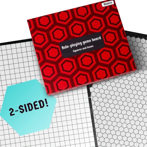 Hexers role playing game board...e other - Foldable & Dry Erase - down 57.29% (£34.82) to £25.96 from £60.78