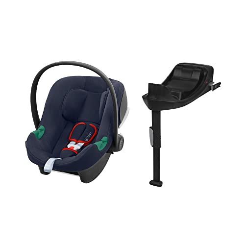 CYBEX Aton B2 i-Size infant ca...ensorSafe compatible, Bay Blue - down 41.42% (£70.00) to £99.00 from £169.00
