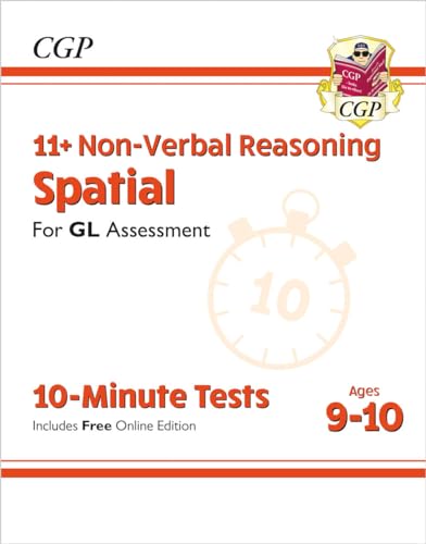 11+ GL 10-Minute Tests: Non-Ve...dition) (CGP GL 11+ Ages 9-10) - down 25.03% (£2.19) to £6.56 from £8.75