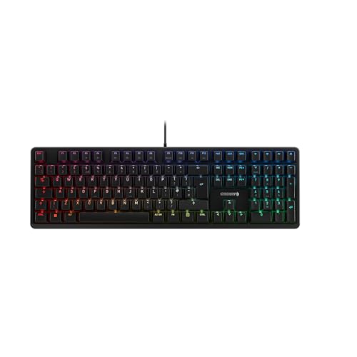CHERRY G80-3000N RGB, Mechanic... MX SILENT RED Switches, Black - down 26.43% (£22.99) to £63.99 from £86.98